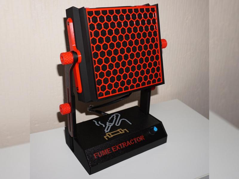 Adjustable Solder Fume Extractor