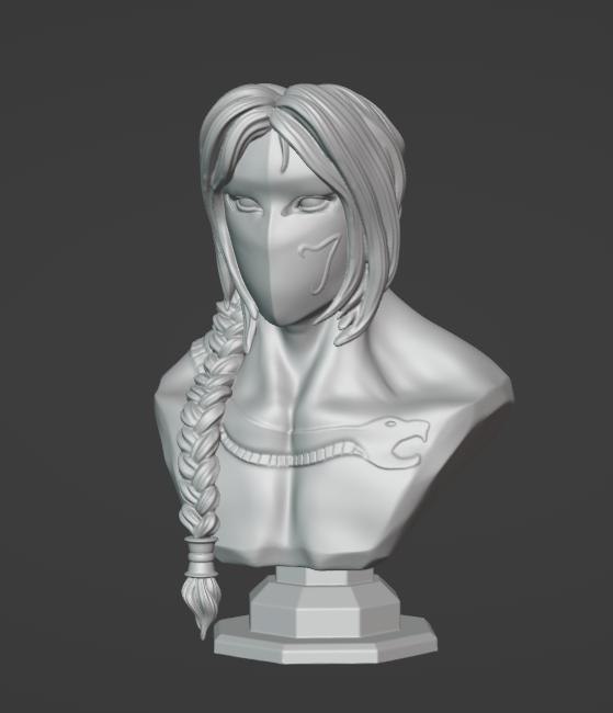 Vega Street Fighter Bust
