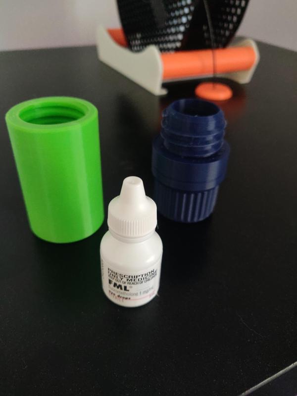 Eye Drops Bottle Container