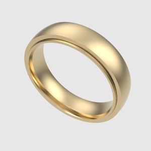 Classic Domed Comfort Fit Band 3D print
