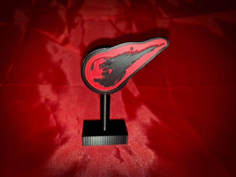 Meteor from Final Fantasy VII with stand