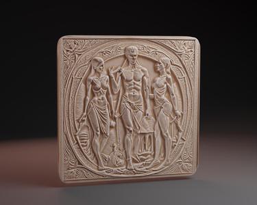 Lost Souls Bas Relief vs 1 and 2