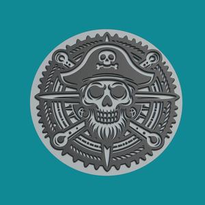 Pirate Medallion