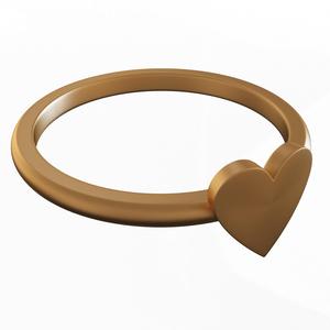 Heart Jewellery Ring 015 Gold