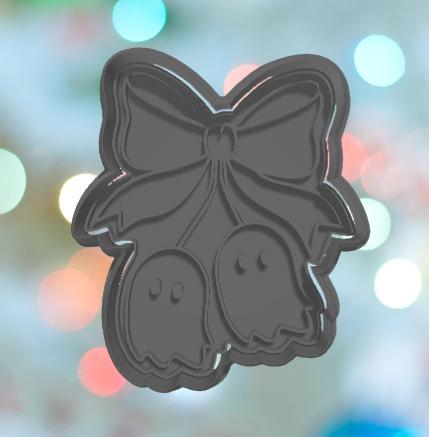 Halloween Ghost Cherries Cookie Cutter