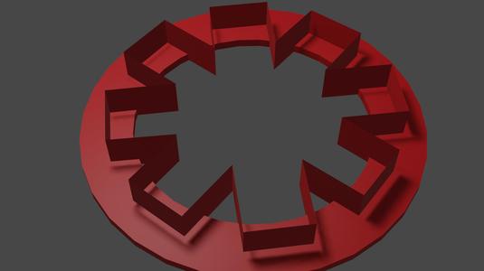 Cookie cutter Red Hot Chili Peppers logo