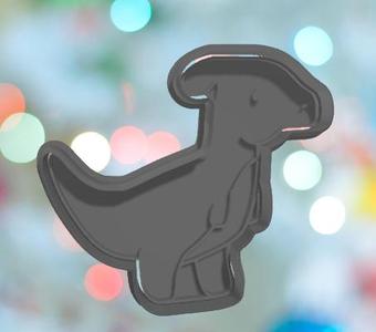 Dinosaur Parasaurolophus Cookie Cutter