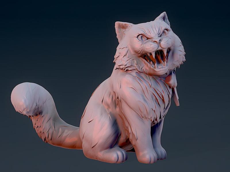 Angry Cat