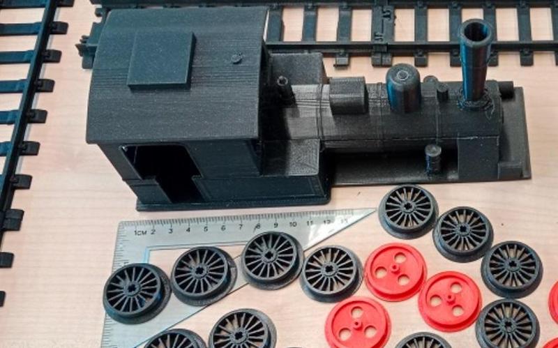 Kolo zahradní železnice - malé