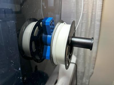 Creality K1/K1C/K1 MAX Side Spool inspired by the K1C prerelase photos.