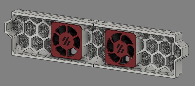 Voron V0.2 R1 Kumiko Fan Skirts V2