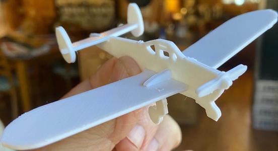 Plane kit card
