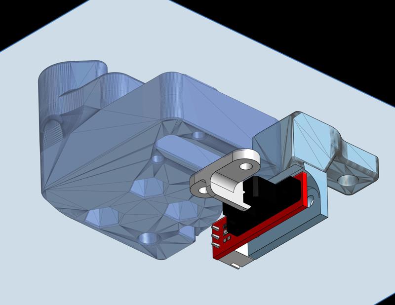 Y homing optical endstop