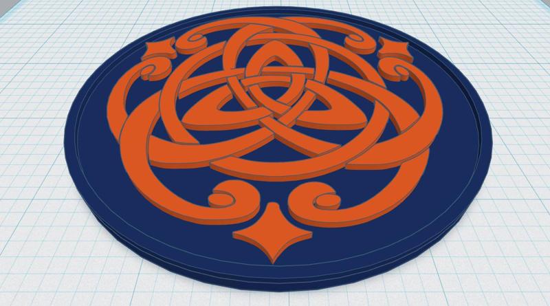Celtic Mandala Coaster 31