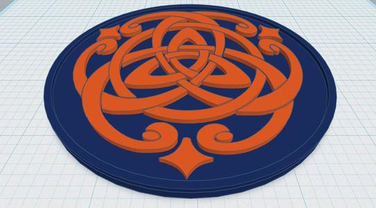 Celtic Mandala Coaster 31