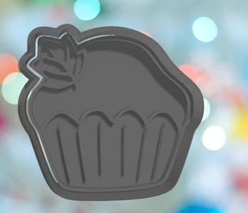 Fall Cup Cake Cookie Cutter
