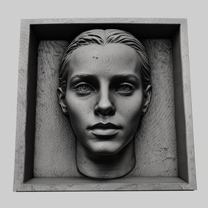 Emma Watson head relief actress