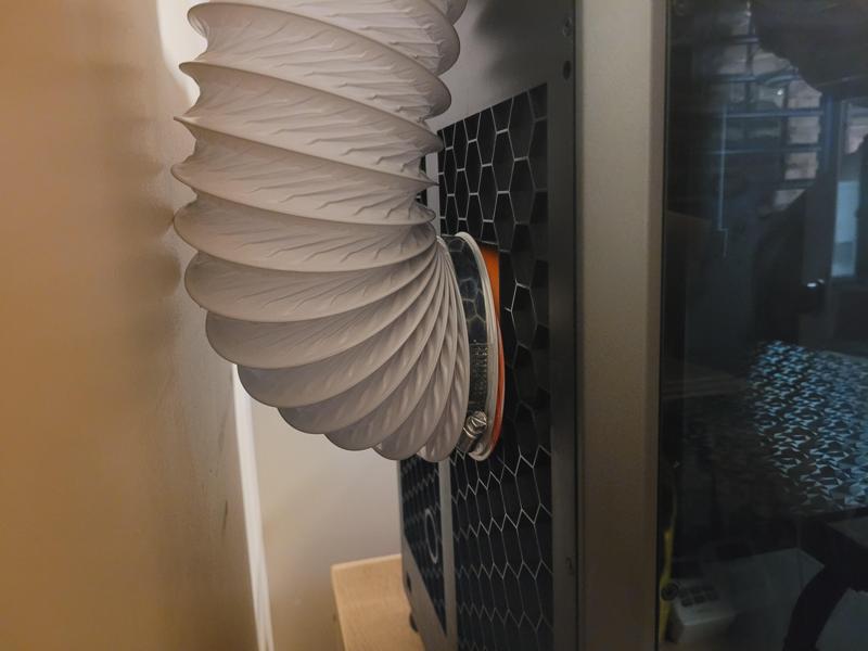 K1 Max exhaust port adaptor