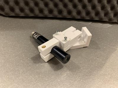 Rotating laser holder