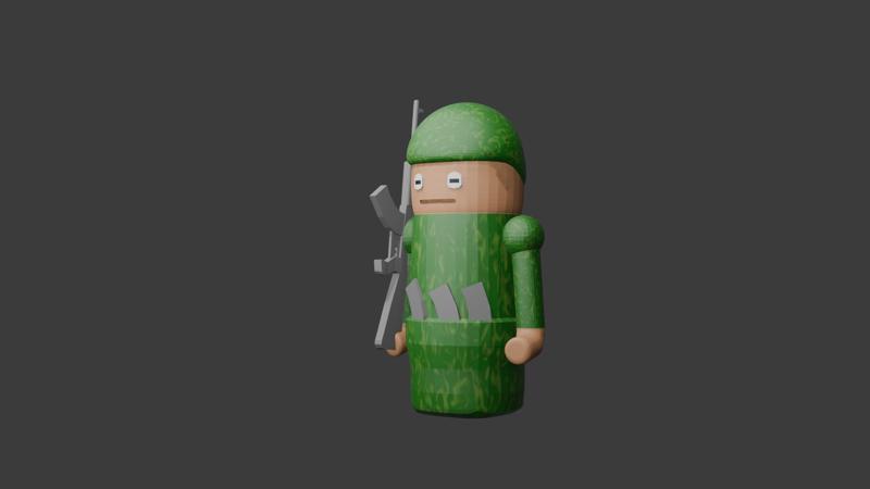 Russian Soldier Toy Pack