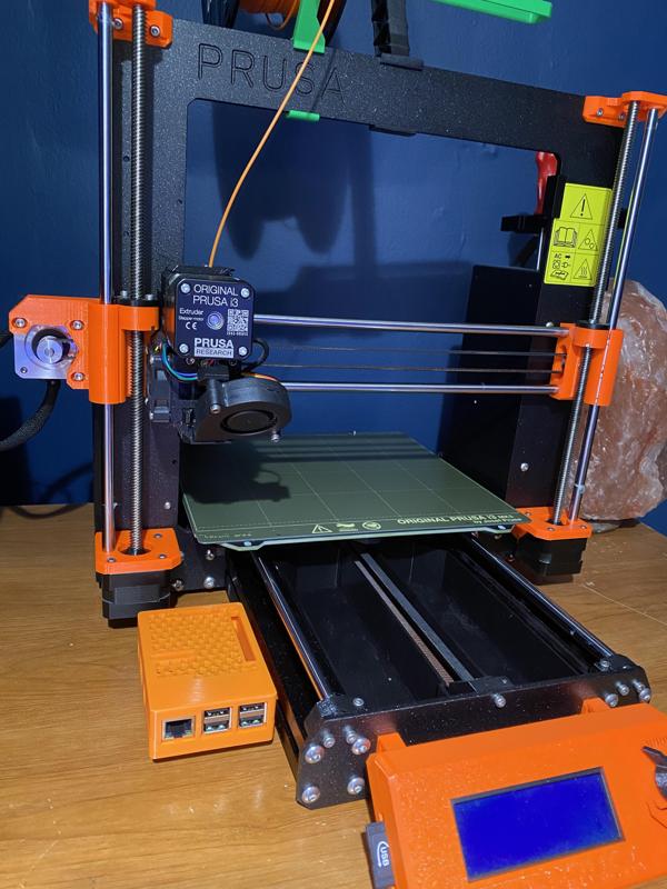 Pi 3B+ Snap Case for Prusa MK3S+