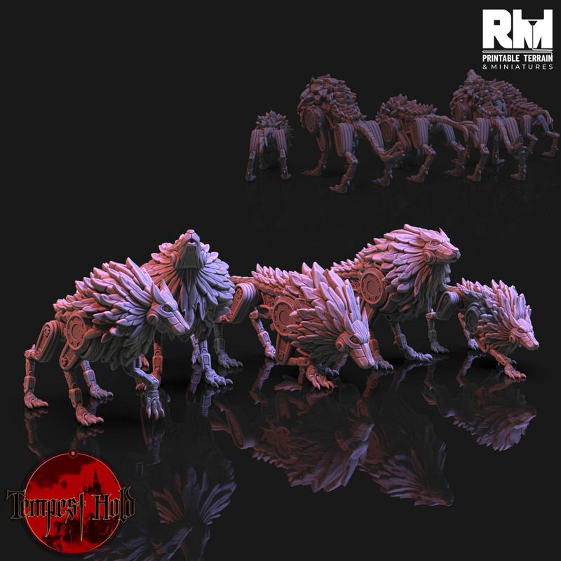 Tempest Hold Mage Hound Constructs