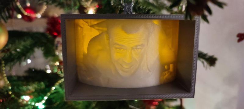 Remix of Die Hard Litho Ornament