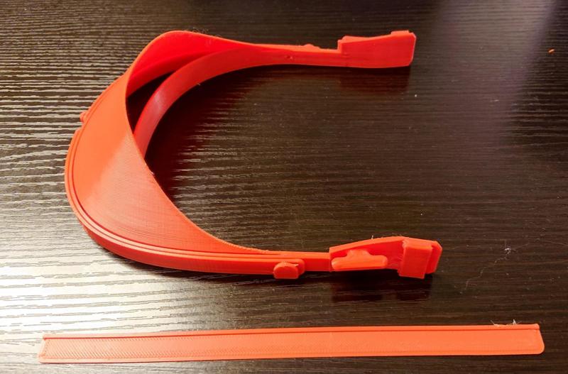 Face shield : Visier