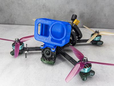 DJI Action 4 Mount for Quadmula Siren F5 Mini