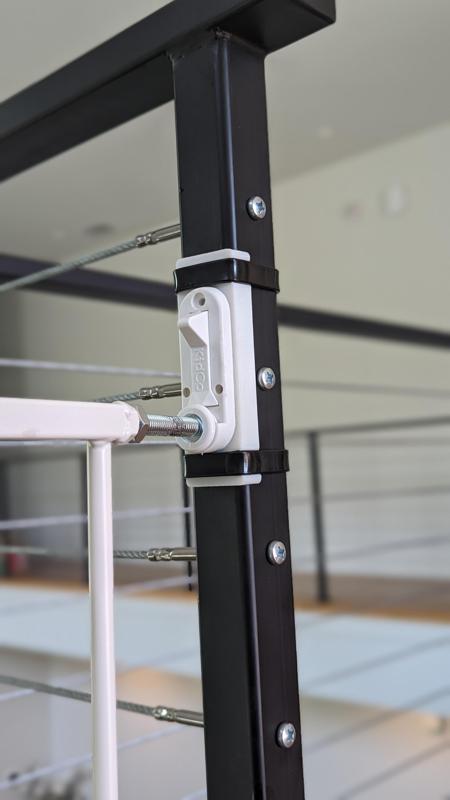 Baby gate mounting bracket (customizable angle)