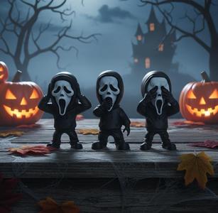 Ghostface - See,Hear, Speak No Evil Miniatures