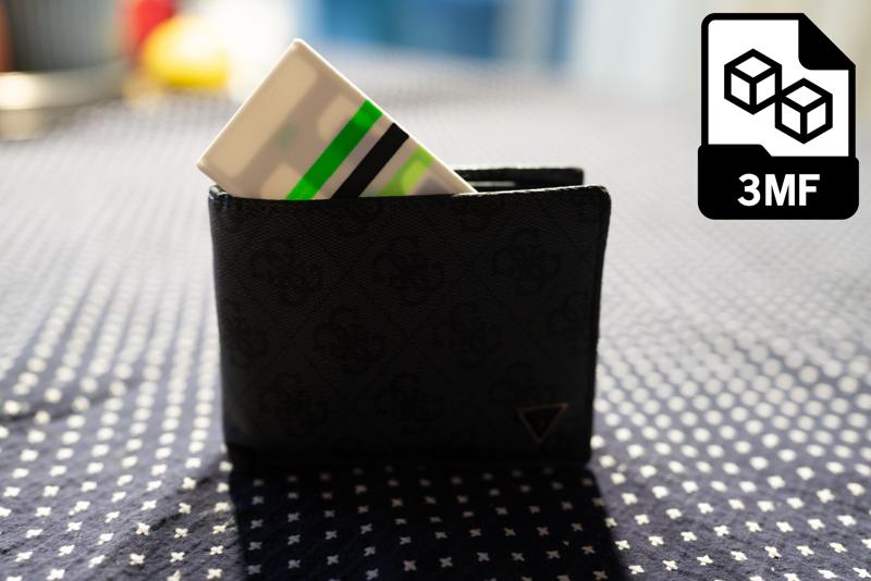 Less than 3mm multi-color wallet tray