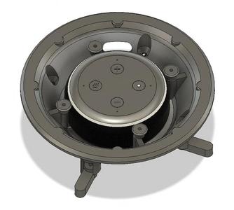 Elegant Echo Dot V3 Flush ceiling mount