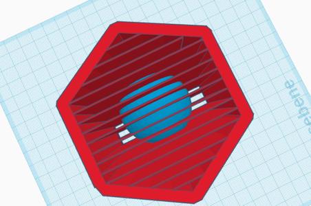 floating ball (floating with plattes)