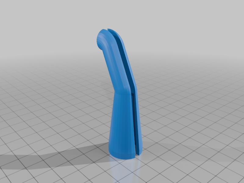 Oxygen tube kink preventer