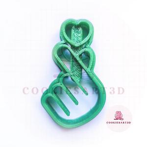Korean Heart Cookie Cutter v2 / Korean Heart Cookie Cutter v2