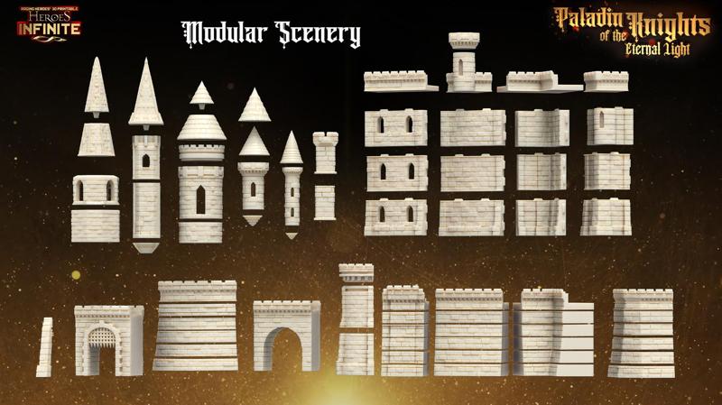 Modular scenery