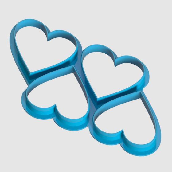 Heart cookie cutter