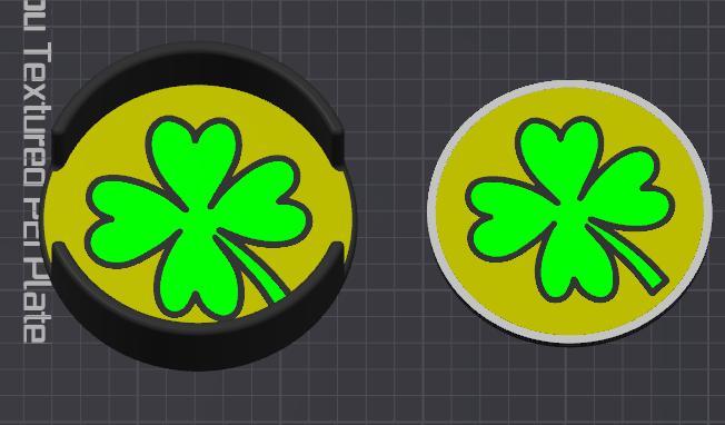 St. Patrick's Day coaster set