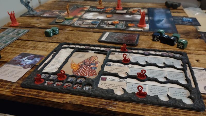 Cthulhu: Death May Die player board