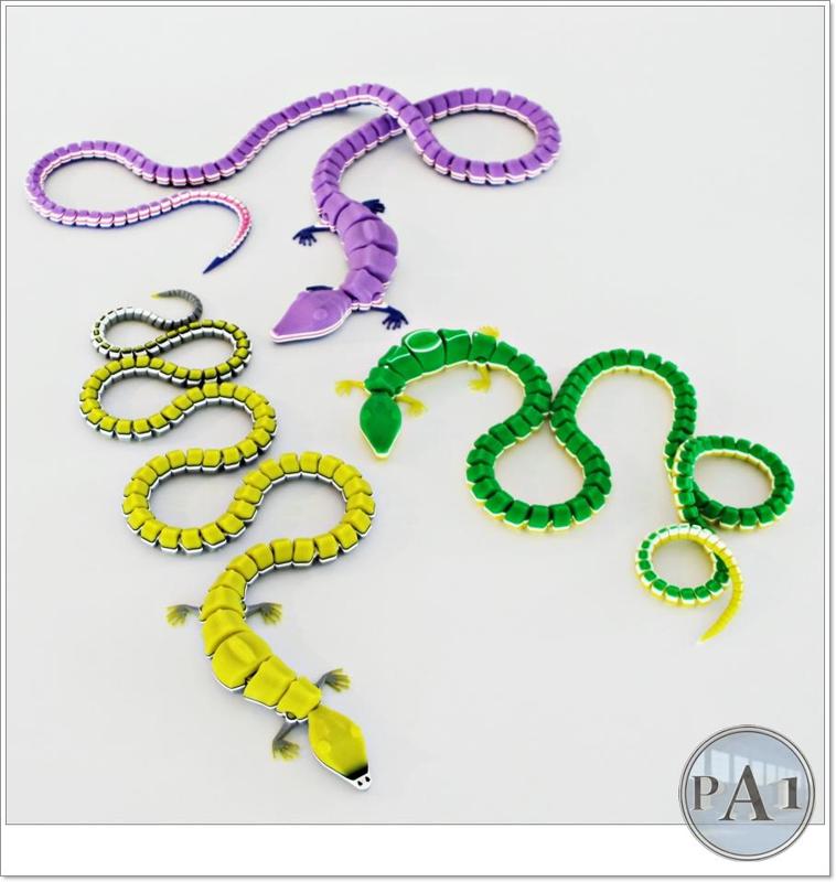 Articulated Long-tailed grass lizard - SUPER LONG! :p