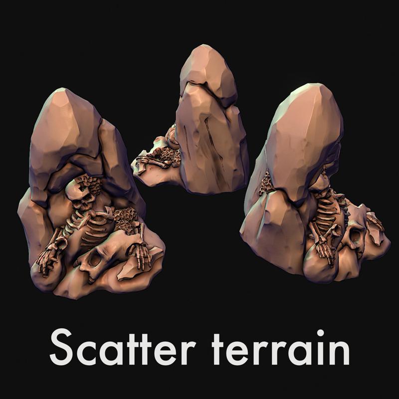 Scatter terrain