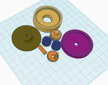 90-1 gear ratio