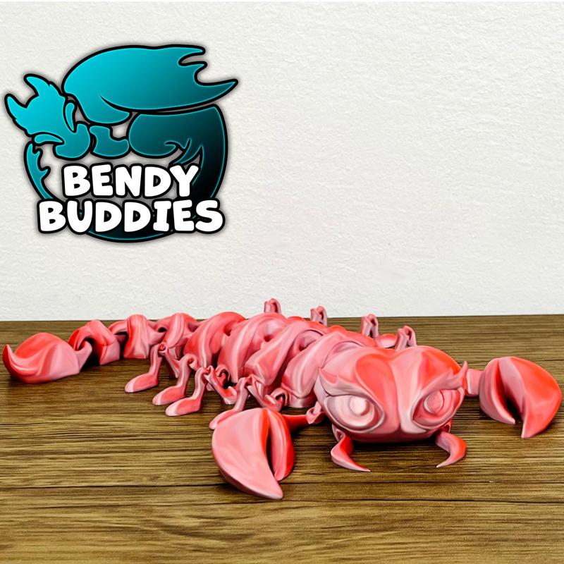 Scorpion Girl Scorpi / Cute Arachnid Articulated / Print-in-Place Poiso Creature / Fable Beast / Fantasy World Encounter