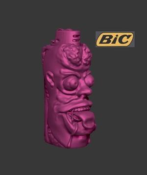 BIC LIGHTER CASE - ZOMBIE