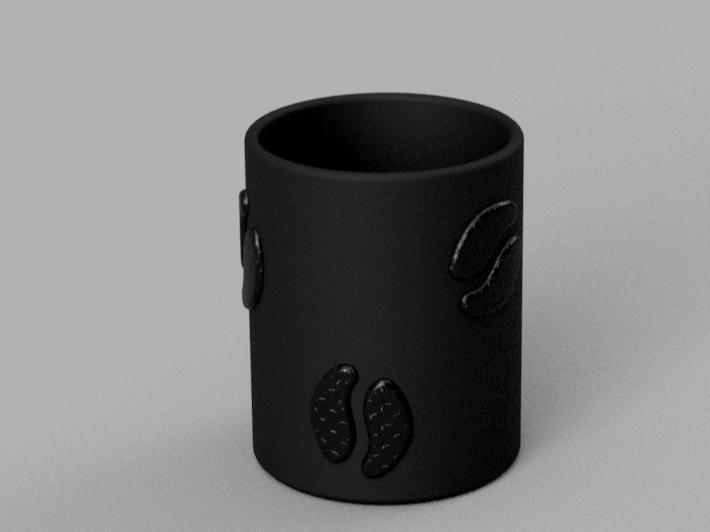 Coffee beans cup