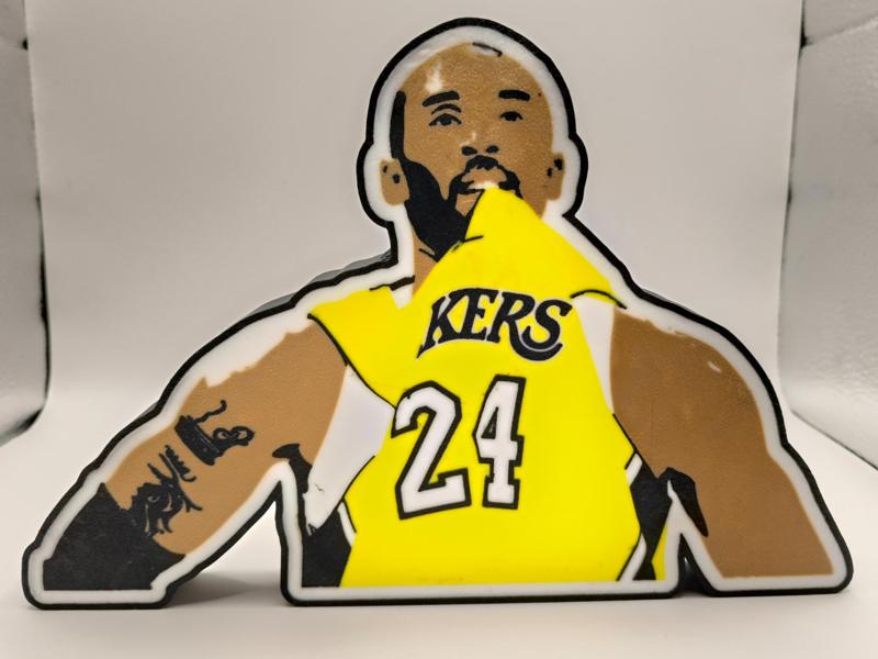 Kobe Bryant Lightbox- Black Mamba