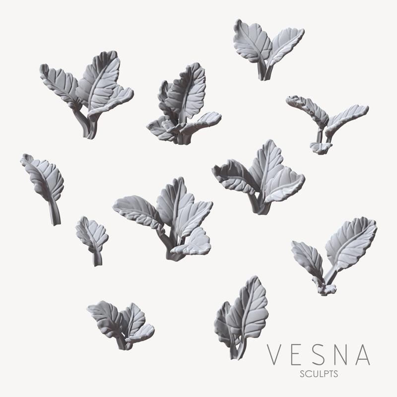 RHUBARB BUSHES BASING BITS