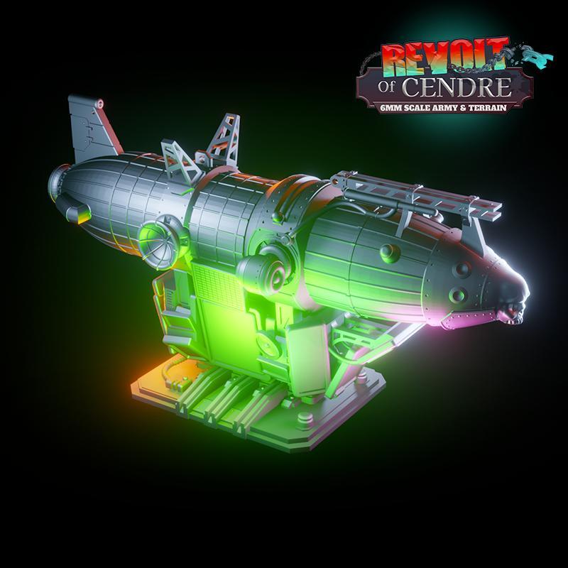 Revolt of Cendre - Propaganda Zepplin