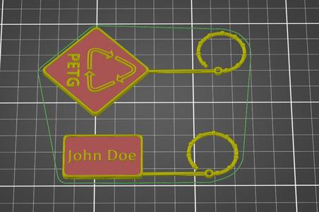 Name tag (for TPU/Flex Filament)